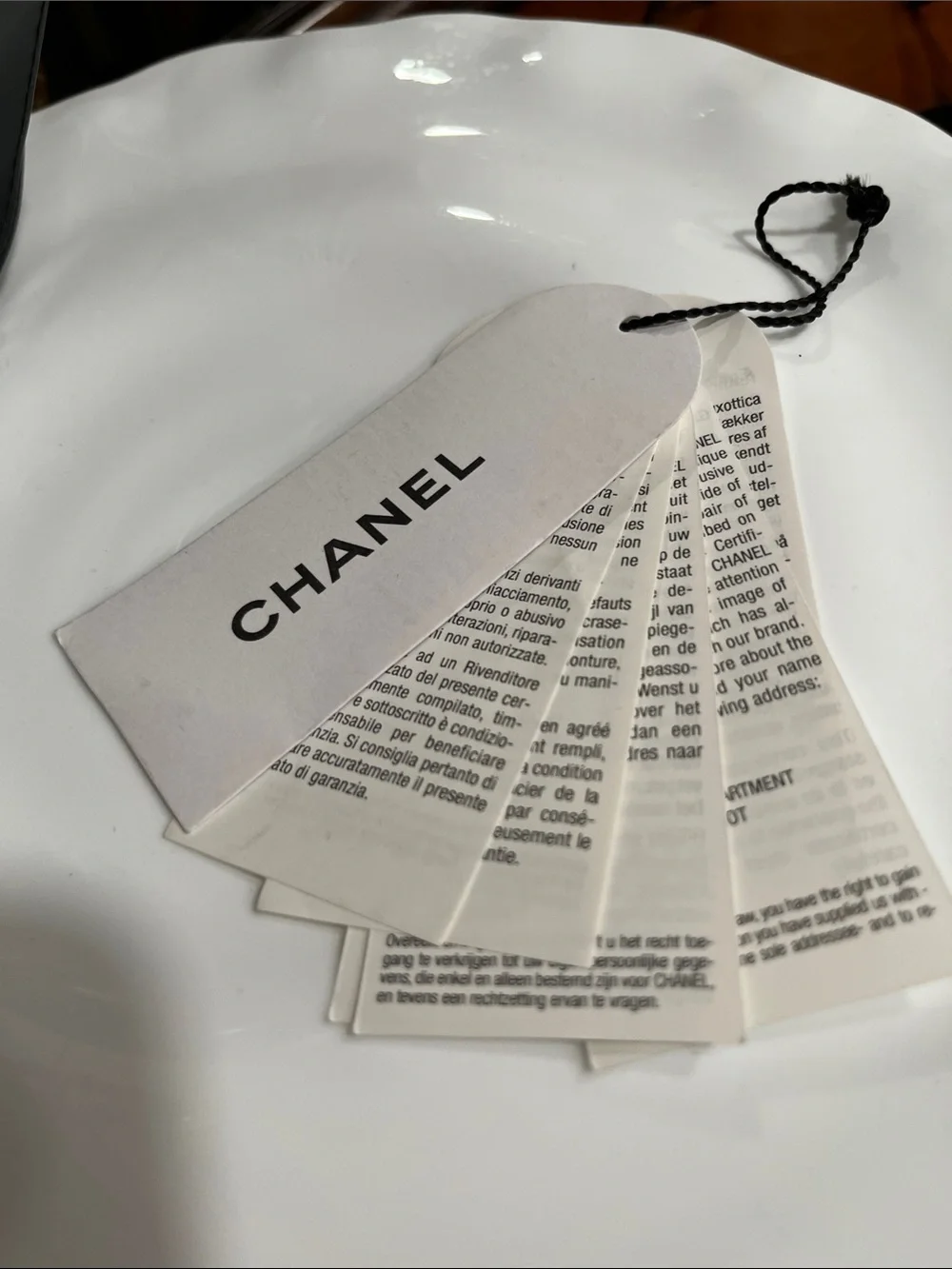CHANEL Black Frame Sunglasses with Gray Lenses and Case